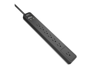 APC Essential SurgeArrest PE76, 7 Outlets, 6 Foot Cord, 120V