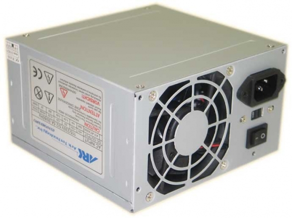 Ark Technology ARK500/8 500W ATX Power Supply with 2xSATA Power