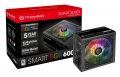 Thermaltake Smart RGB Series 600W SLI/CrossFire Ready Continuous Power ATX 12V V2.3 80 PLUS
