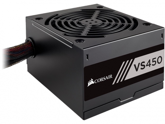 CORSAIR VS Series VS450, 450 Watt (450W), Active PFC, 80 PLUS White Certified Power Supply