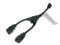 Monoprice SP509+SP506x2 14" 16AWG Computer Power Cable Splitter