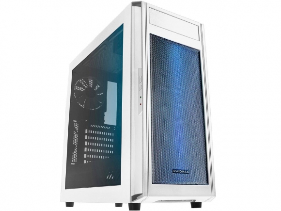 RAIDMAX ALPHA-WLW White Steel / Plastic ATX Tower Computer Case
