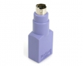 StarTech GC46FMKEY Male PS/2 to Female USB Adapter (Purple)