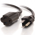 C2G 6 Foot 3-Prong Power Extension Cord