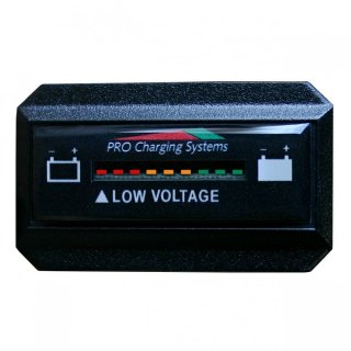 Dual Pro BFGWOVR48V 48V Battery Fuel Gauge Wireless on Board Vehicle - Rectangle-Horizontal