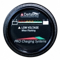Dual Pro BFGWOV12V 12V Battery Fuel Gauge Wireless on Board Vehicle - Round