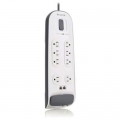 Belkin BV108200-06 6 Foot Power Cord 8 Outlet Surge Protector with RJ11