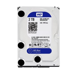 Refurbished Western Digital WD Blue SATA III 3.5" 2TB Hard Drive WD20EZRZREF