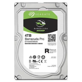 Seagate BarraCuda Pro ST4000DM006 4TB 7200 RPM 128MB Cache SATA 6.0Gb/s 3.5 Hard Drive