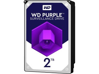 WD Purple 2TB Surveillance Hard Drive - 5400rpm