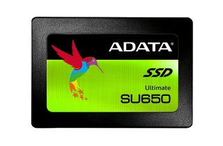 ADATA Ultimate SU650 2.5" 480GB SATA III 3D NAND Internal Solid State Drive (SSD) ASU650SS-480GT-C