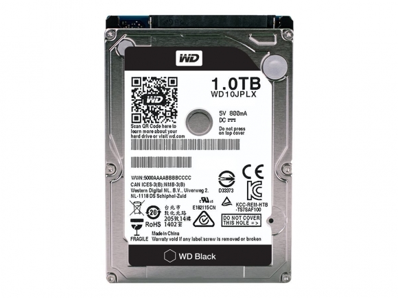WD Black WD10JPLX 1TB Performance Mobile Hard Disk Drive - 7200 RPM SATA 6Gb/s 32MB Cache 2.5 Inch -