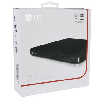Refurbished LG SP80NB80 8x DVD±RW DL USB 2.0 Ultra-Slim Portable External Drive w/M-DISC Support & Software