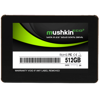 Mushkin Enhanced ECO2 2.5" 512GB Internal Solid State Hard Drive SSD MKNSSDEC512GB
