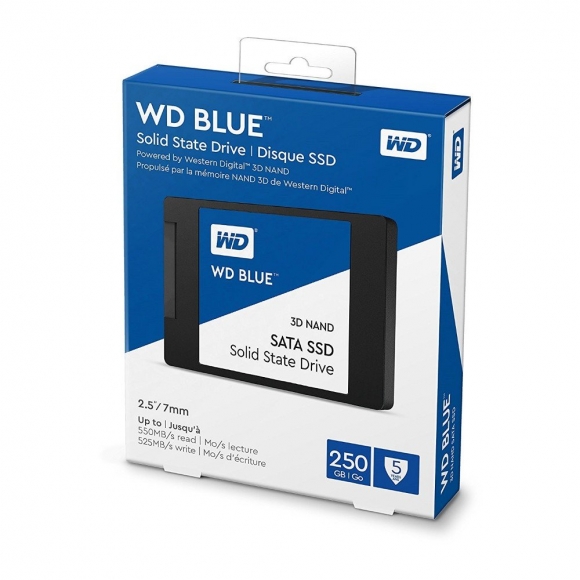 WD Blue 3D NAND 250 GB 2.5" Internal Solid State Drive WDS250G2B0A