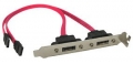 Sabrent SATA-ES2P 2x Internal SATA to 2x External SATA Host Bracket