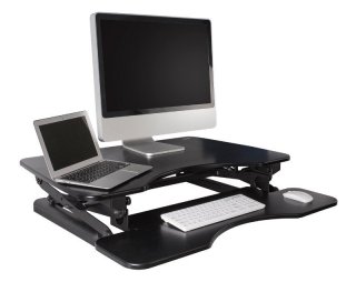 MonMount SSW100D Height-Adjustable Standing Desk