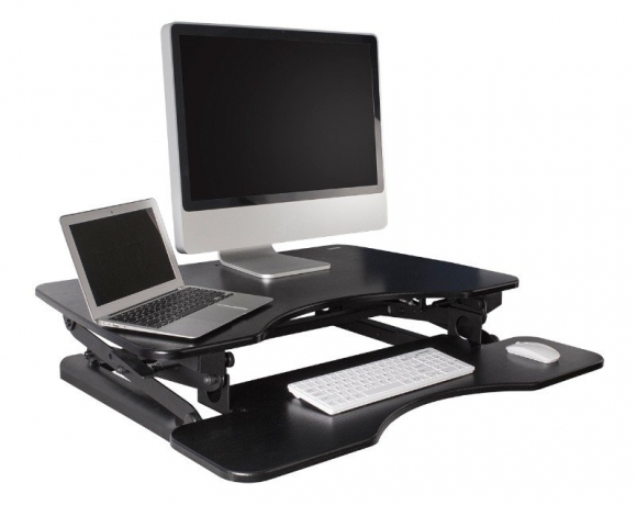 MonMount SSW100D Height-Adjustable Standing Desk