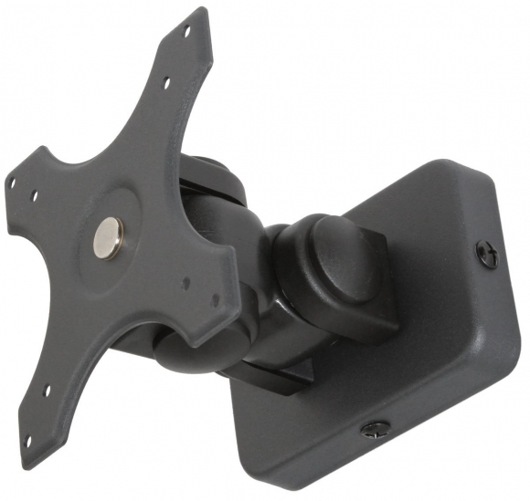 MonMount Short Pivot Adjustable Monitor Wall Mount