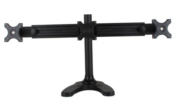 MonMount Triple LCD Monitor Stand Mount (Black)
