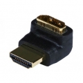 Monoprice 3733 90-Degree Male to Female HDMI Port Adapter