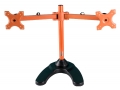 MonMount 75/100 VESA Dual Orange 24 inch Monitor Stand
