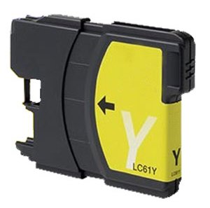 LC-61YS - Generic Yellow Ink Cartridge for Brother MFC & DCP Printers