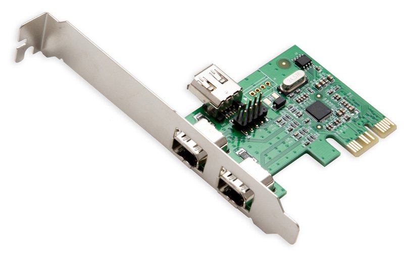 Syba IO Crest PCIe x1 LP Ready 3 Port 1394A FireWire Card SIPEX30017