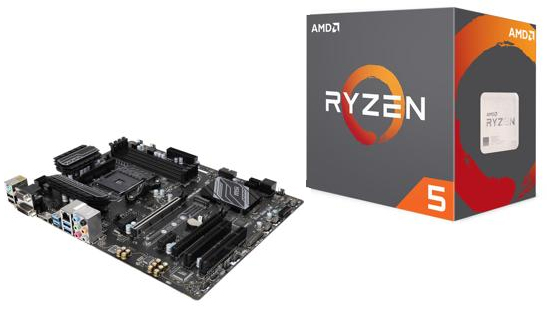 AMD Ryzen 5 1600X ASUS STRIX B350-F GAMING Motherboard and CPU Combo AMD Ryzen 5 1600X ASUS STRIX B350-F GAMING Motherboard and CPU Combo