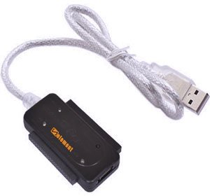 X-Media Element IDE/SATA to USB 2.0 Cable Adapter w/ One Touch Backup