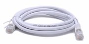 Battleborn 7 Foot Cat6 Ethernet Network Patch Cable Premium Solid Copper (White) Bb-C6Mb-7Wht