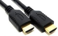 BattleBorn 12 Foot HDMI 2.0 28AWG M-M UL Black Gold