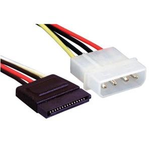 C2G 6-Inch 4-Pin Molex to SATA Power
