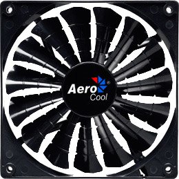 AeroCool Shark 140mm Black Edition Computer Case Fan