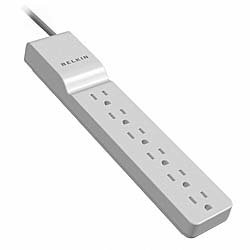 Belkin Home Series 6-Port Surge Protector - BE106000-2.5