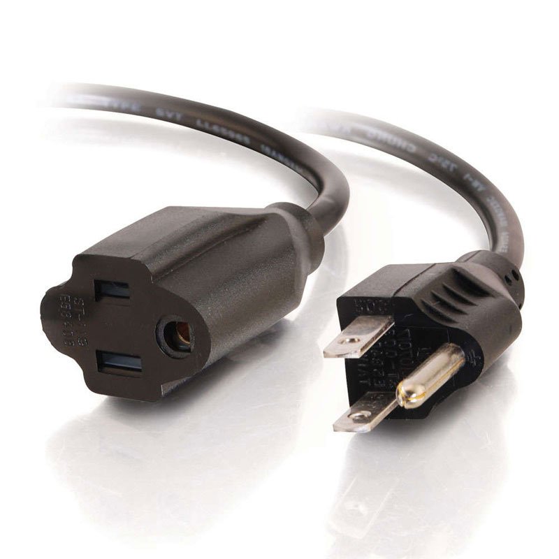 C2G 03116 10 Foot 3Prong Male/Female Power Extension Cord www
