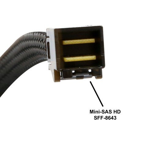 Syba SI-CAB40120 U.2 (SFF-8639) NVMe PCIe to MiniSAS (SFF-8643) SSD Cable